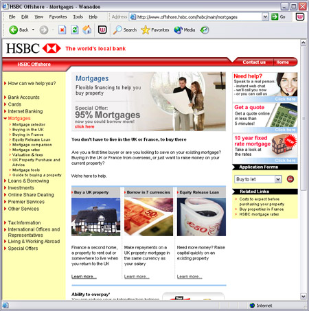 HSBC Mortgages - Q3 2004