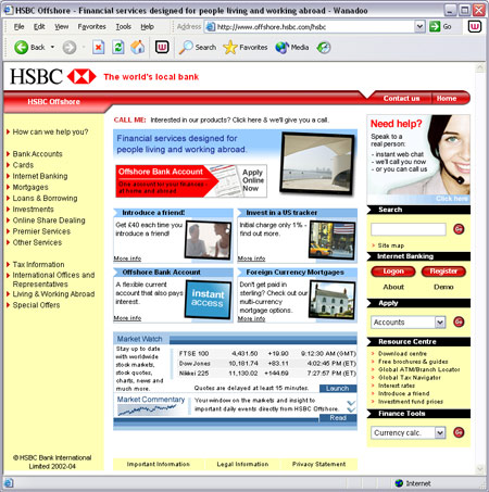 HSBC HSBC International - Q3 2004